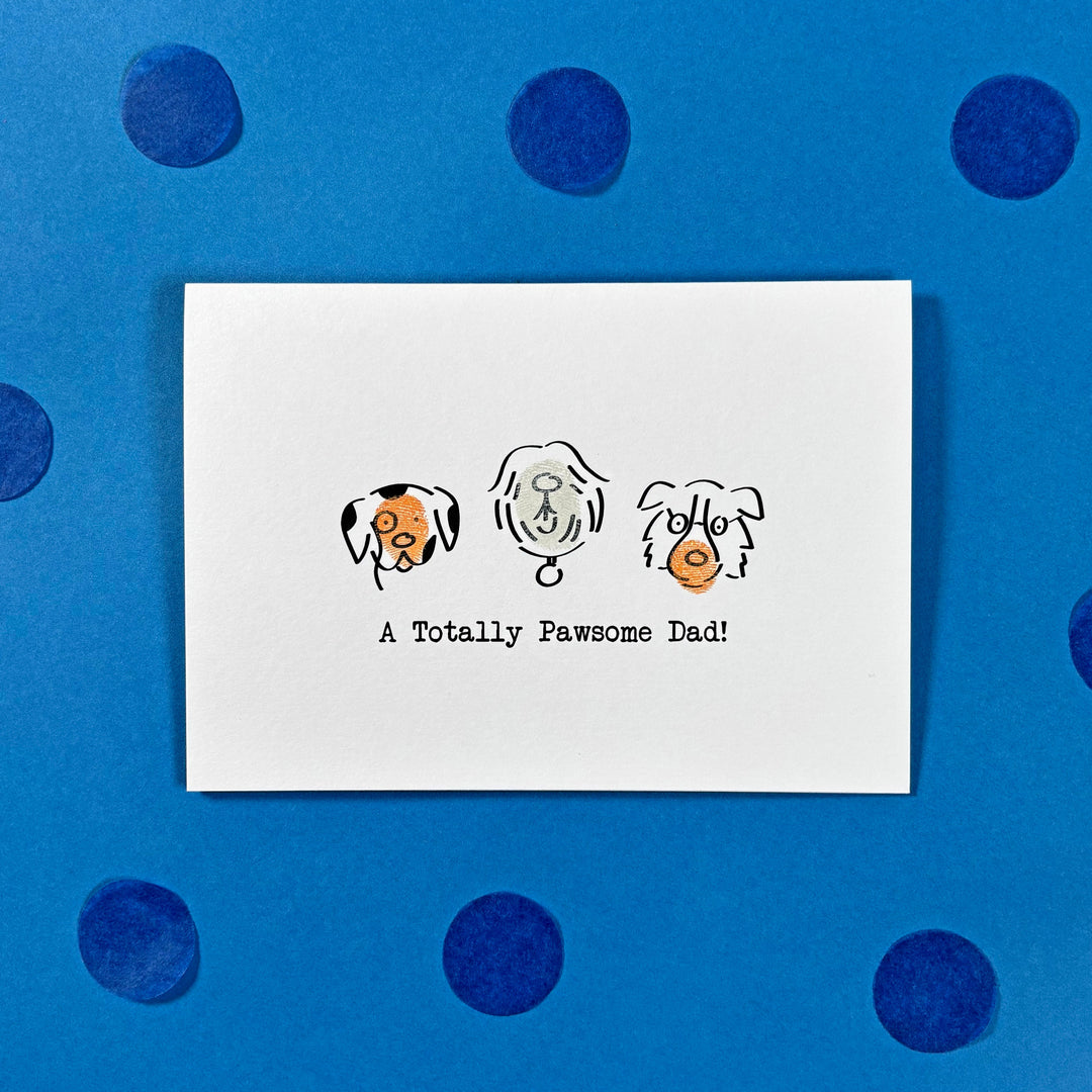 Pawsome Father's Day Card Making Kit