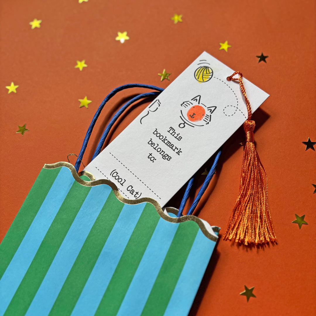 Purrrfect Cool Cats Bookmark Gift