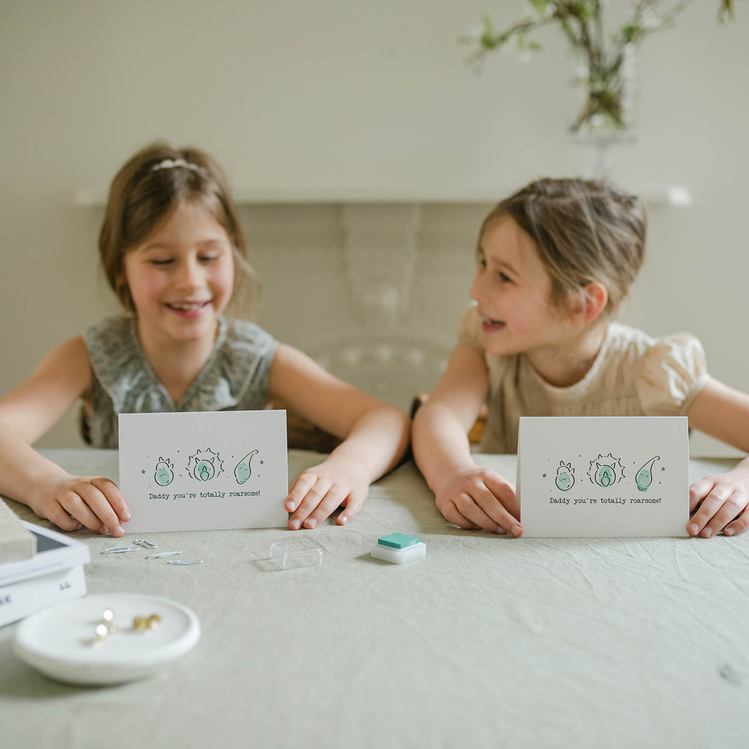 Roarsome Daddy Father's Day Card Making Kit