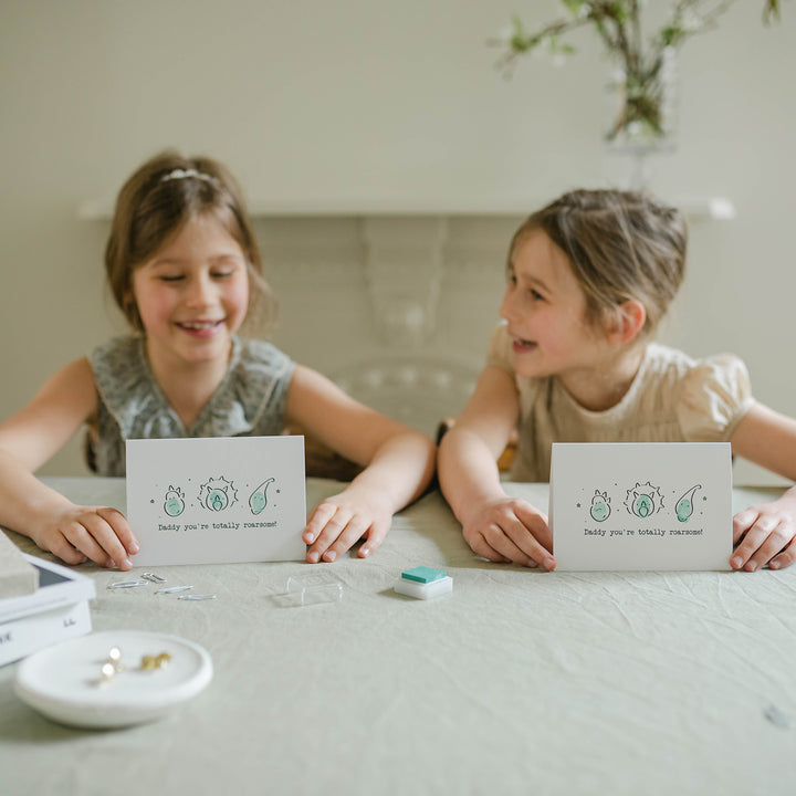 Roarsome Daddy Father's Day Card Making Kit