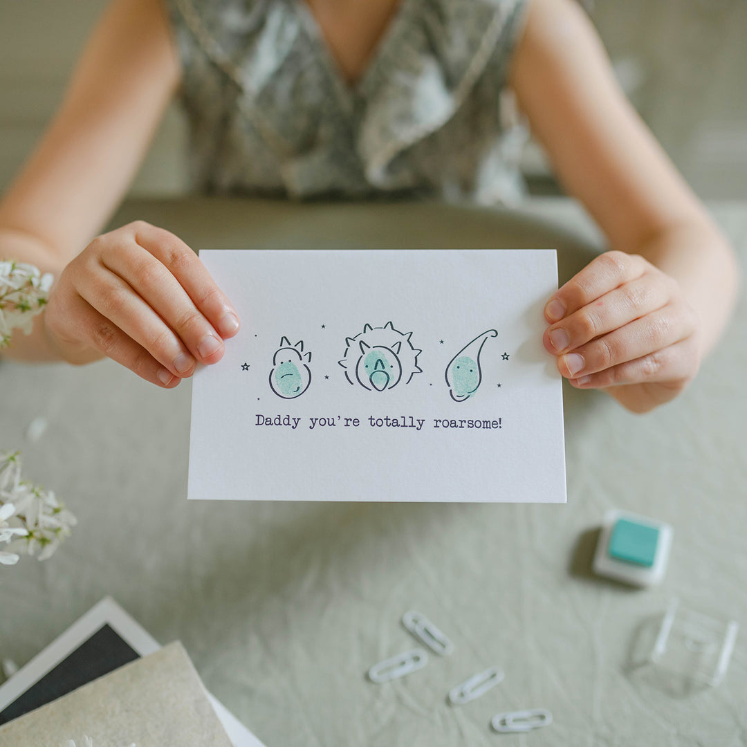Roarsome Daddy Father's Day Card Making Kit