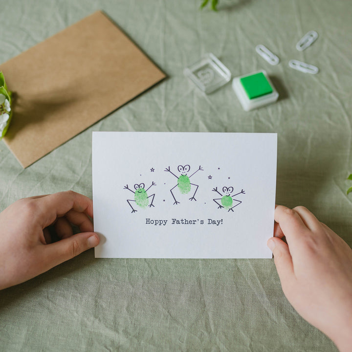 Froggy Father's Day Card Making Kit