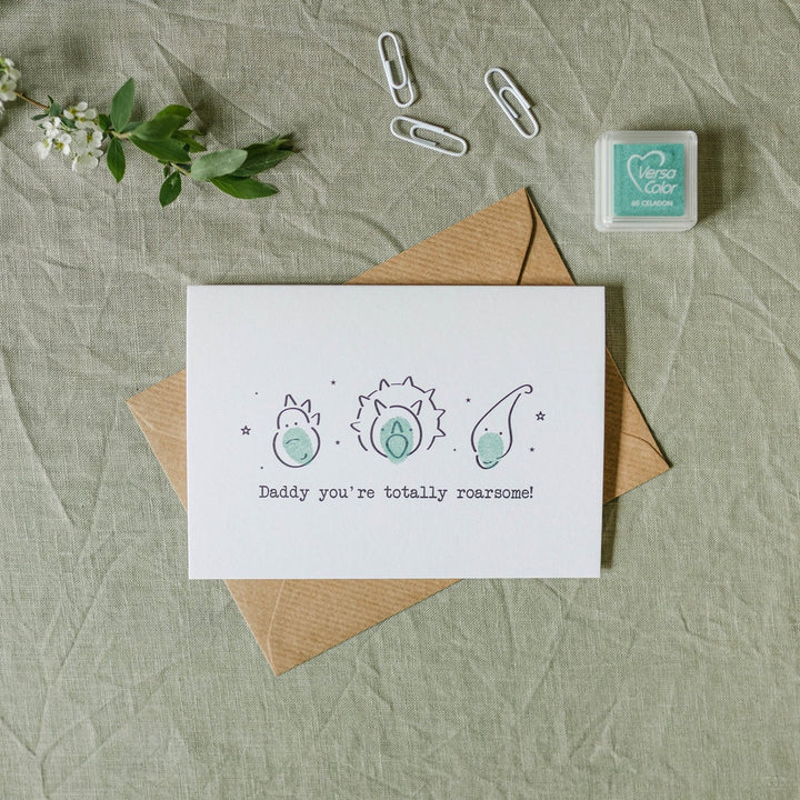 Roarsome Daddy Father's Day Card Making Kit