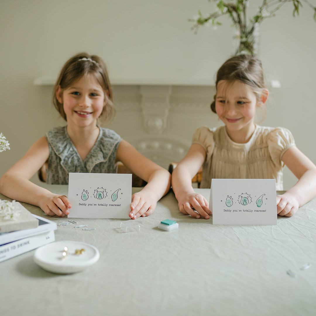 Roarsome Daddy Father's Day Card Making Kit
