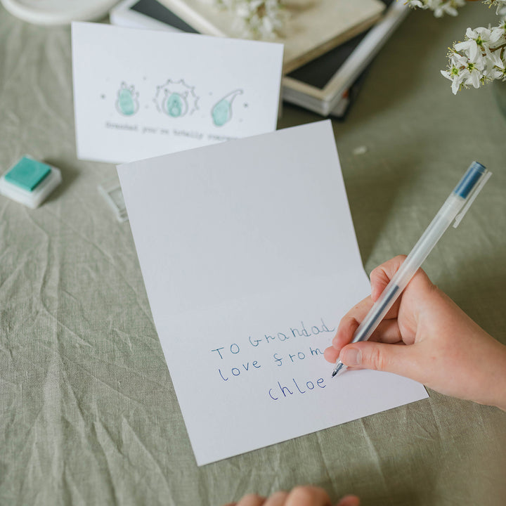 Roarsome Grandad Card Making Kit