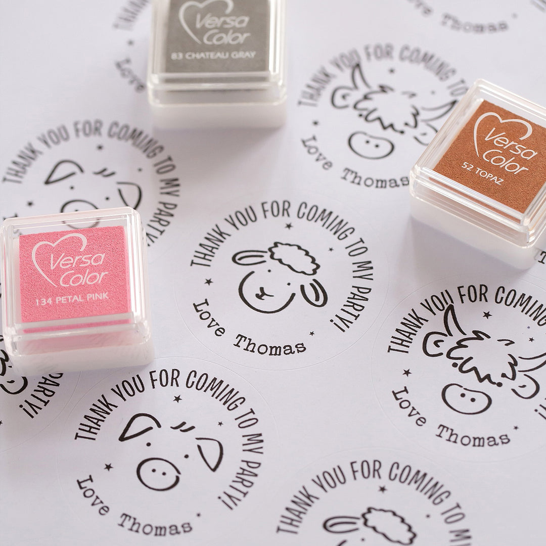 Farm Personalised Party Stickers