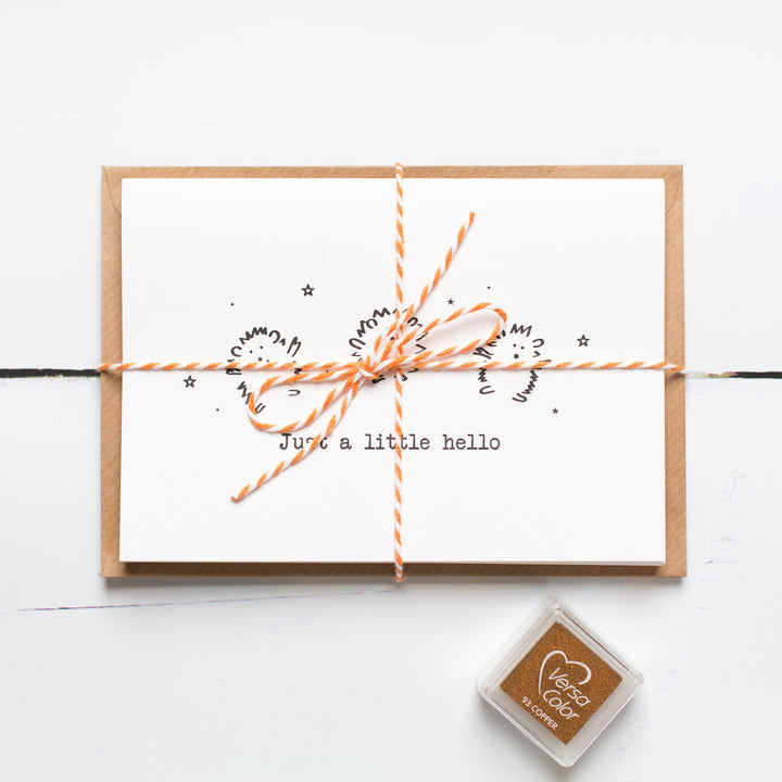 Hedgehog Hello Card Making Kit