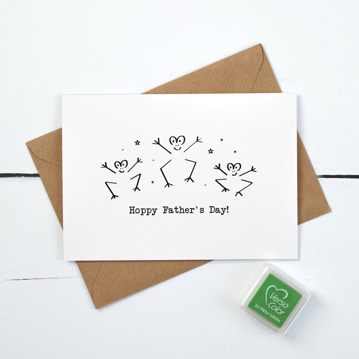 Froggy Father's Day Card Making Kit