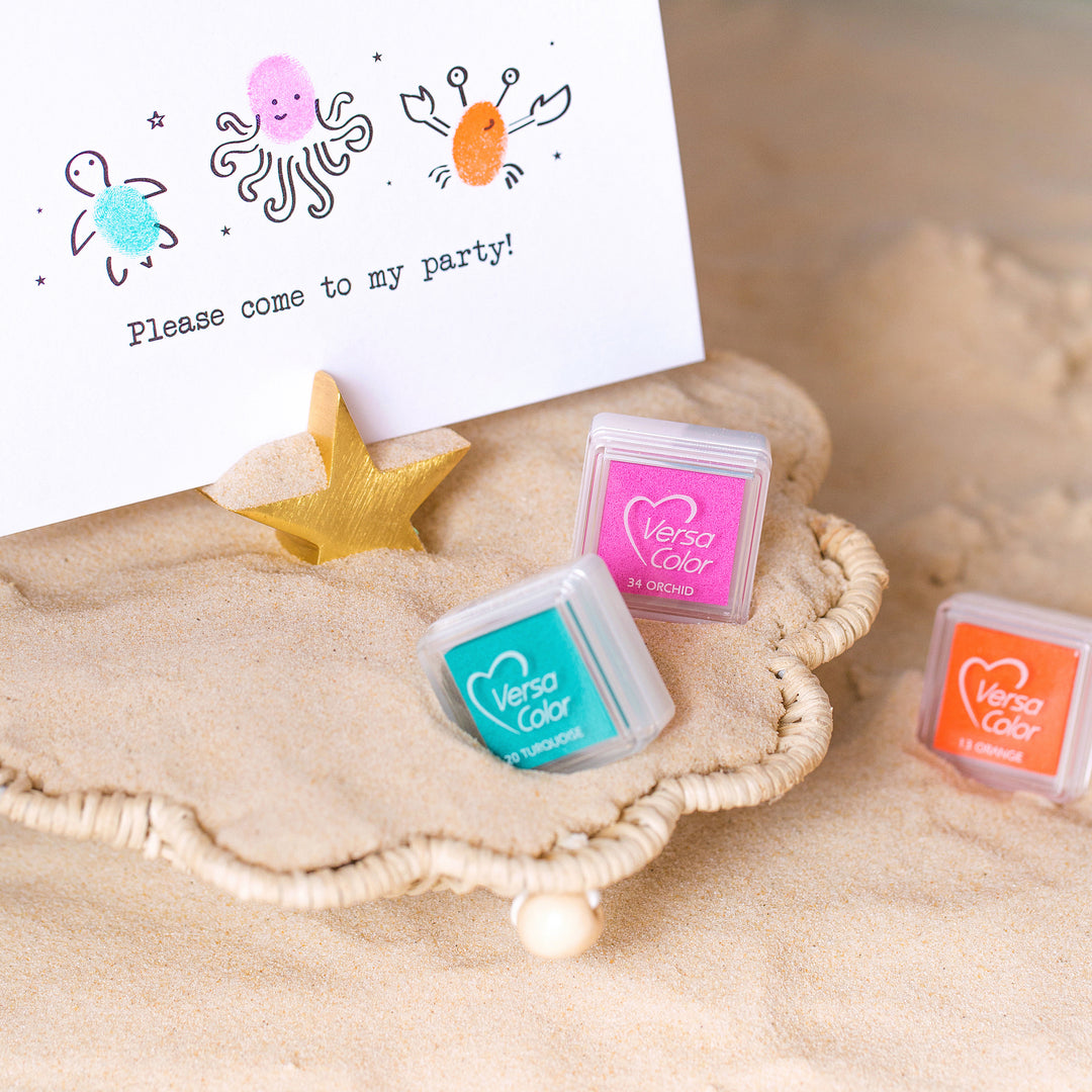Under the Sea Invitation Card Making Kit