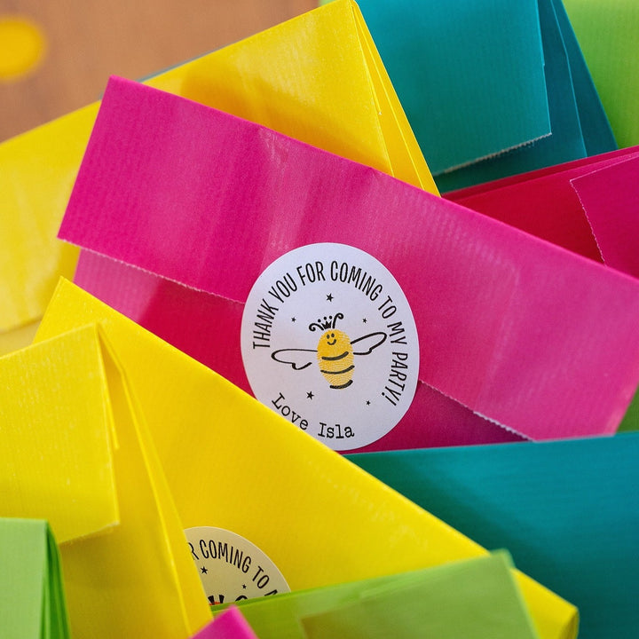 Colourful Kraft Party Bags