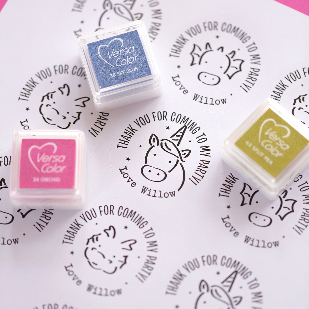 Mythical Creatures Personalised Party Stickers