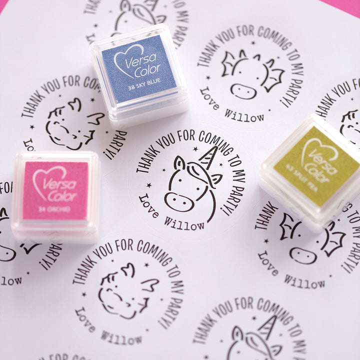 Mythical Creatures Personalised Party Stickers