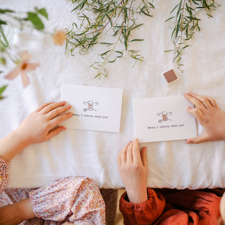 Nanny, I Udderly Adore You Card Making Kit