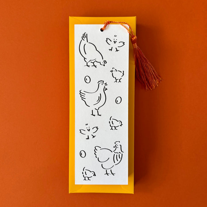 Chick-Chick-Chicken Bookmark Gift