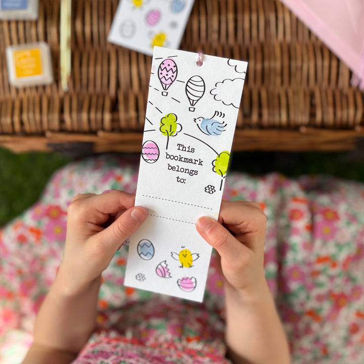 Cracking Easter Bunny Bookmark Gift