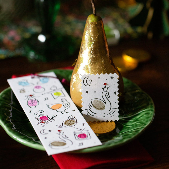 12 Days of Christmas Festive Bookmark Kit