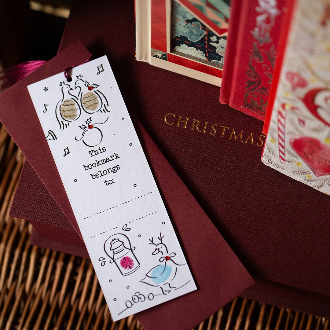 12 Days of Christmas Festive Bookmark Kit