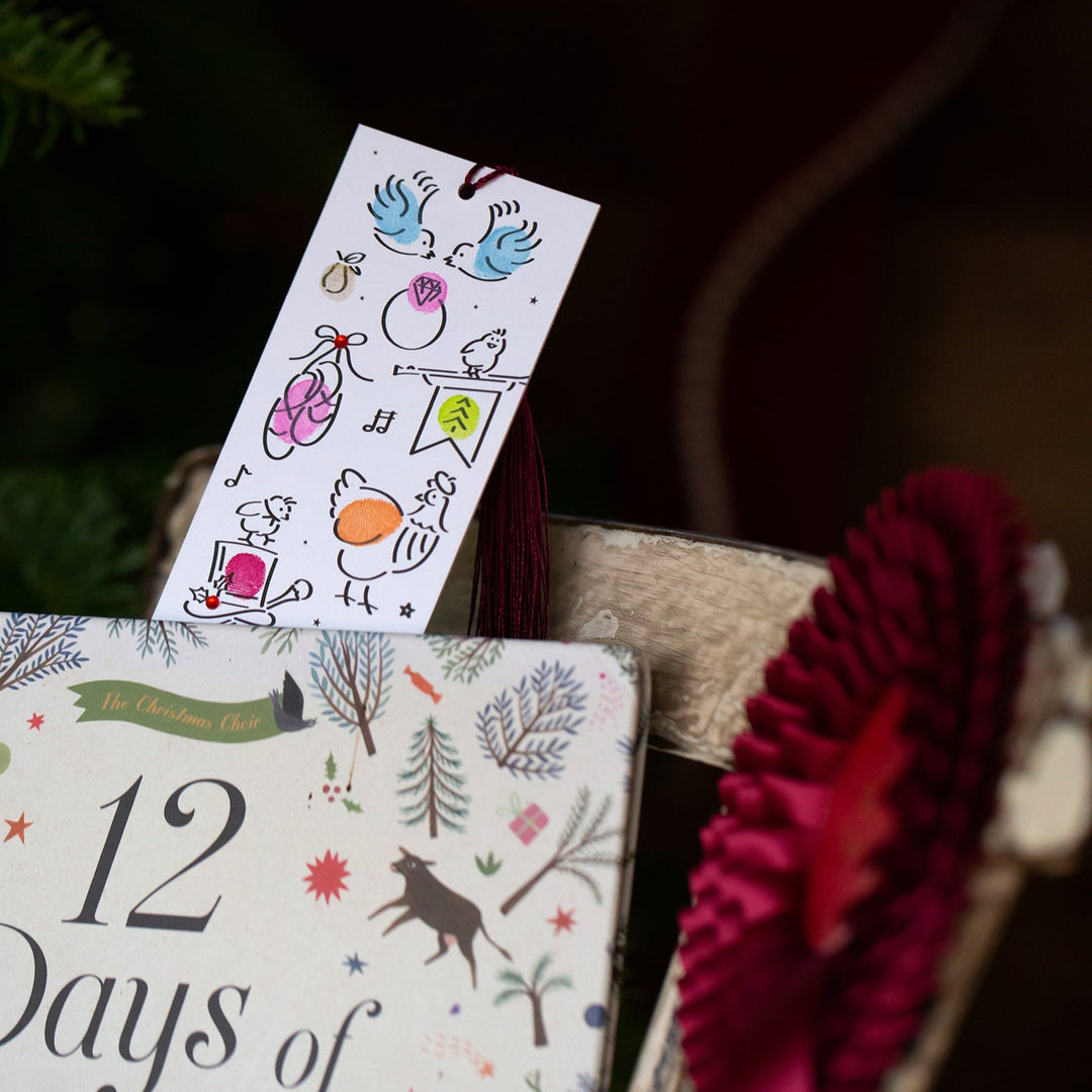 12 Days of Christmas Festive Bookmark Kit