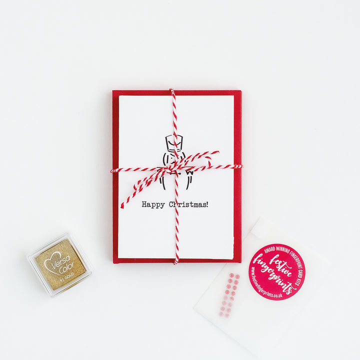 Mini Nutcracker Christmas Card Making Kit