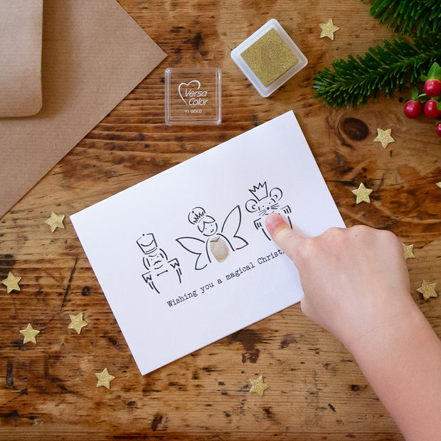 Classic Nutcracker Christmas Card Making Kit