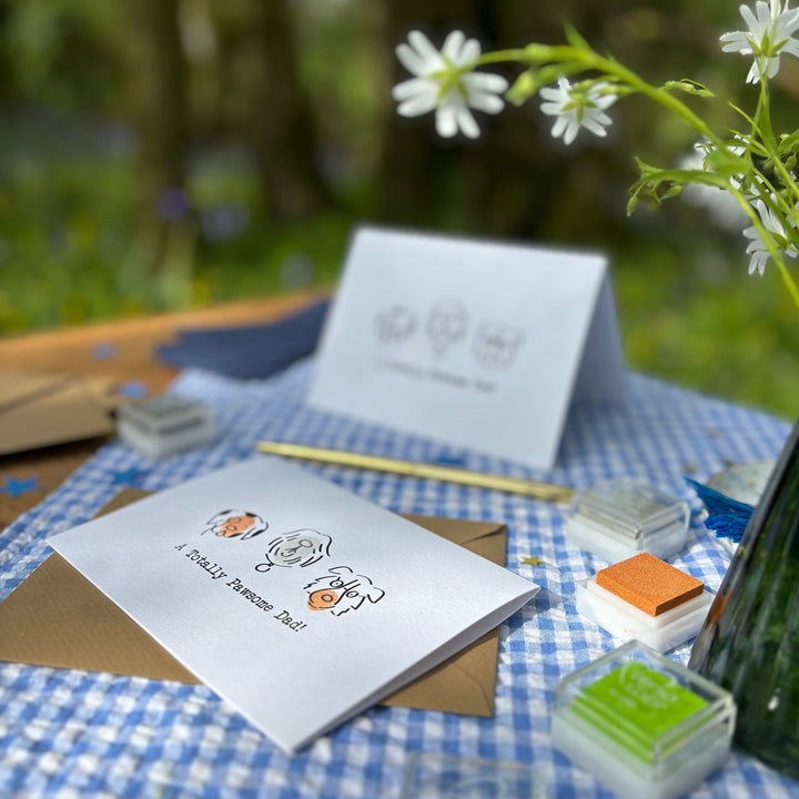 Pawsome Father's Day Card Making Kit
