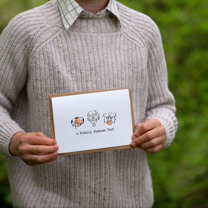 Pawsome Father's Day Card Making Kit