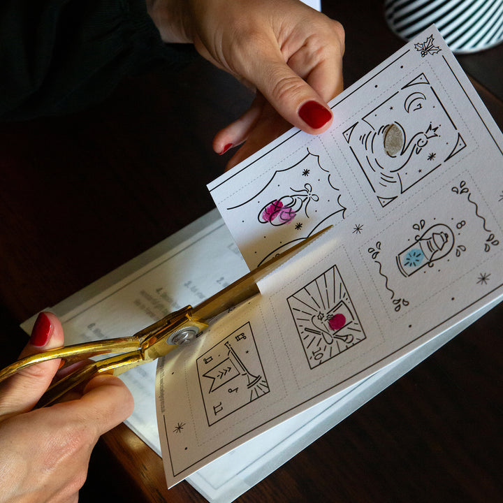 12 Days Of Christmas Cut-Out Gift Tag Kit