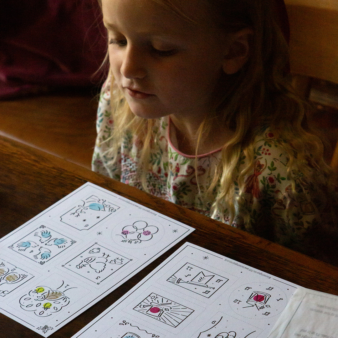 12 Days Of Christmas Cut-Out Gift Tag Kit