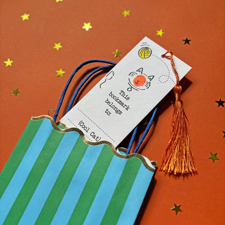 Purrrfect Cool Cats Bookmark Gift