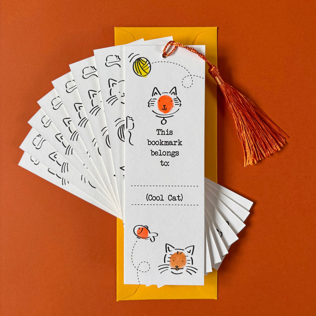 Purrrfect Cool Cats Bookmark Gift
