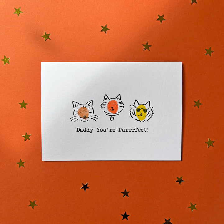 Purrrfect Father's Day Card Making Kit