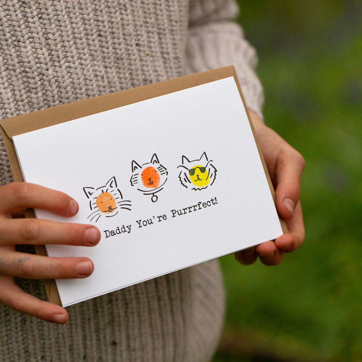 Purrrfect Father's Day Card Making Kit