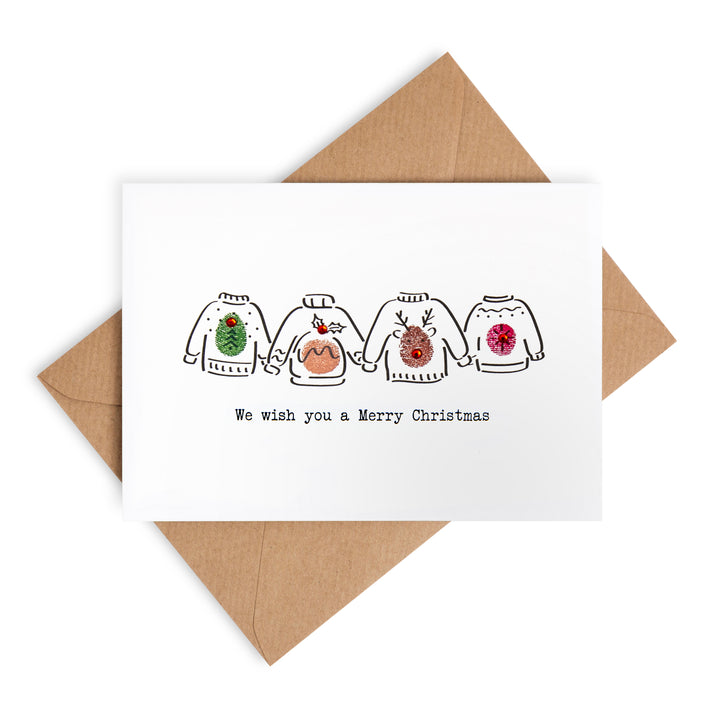 Christmas Jumper Family Card Making Kit