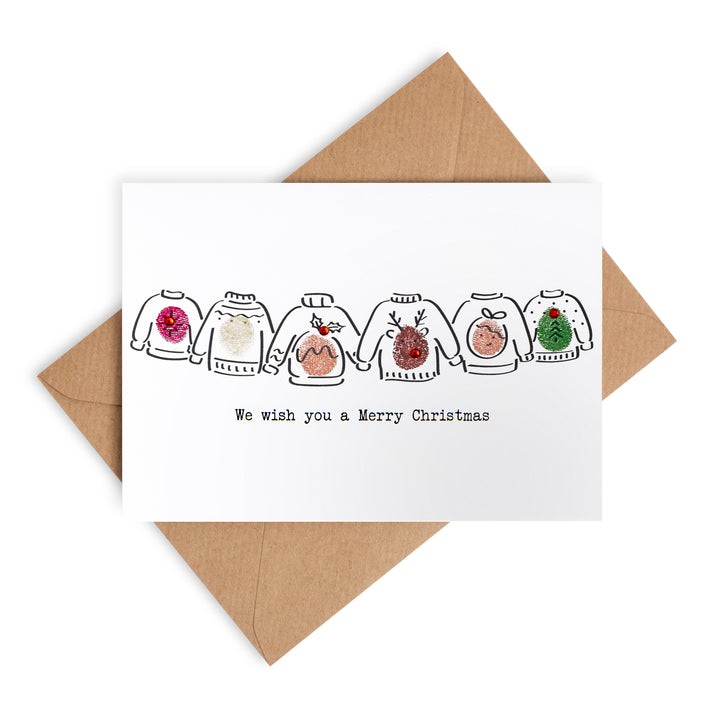 Christmas Jumper Family Card Making Kit