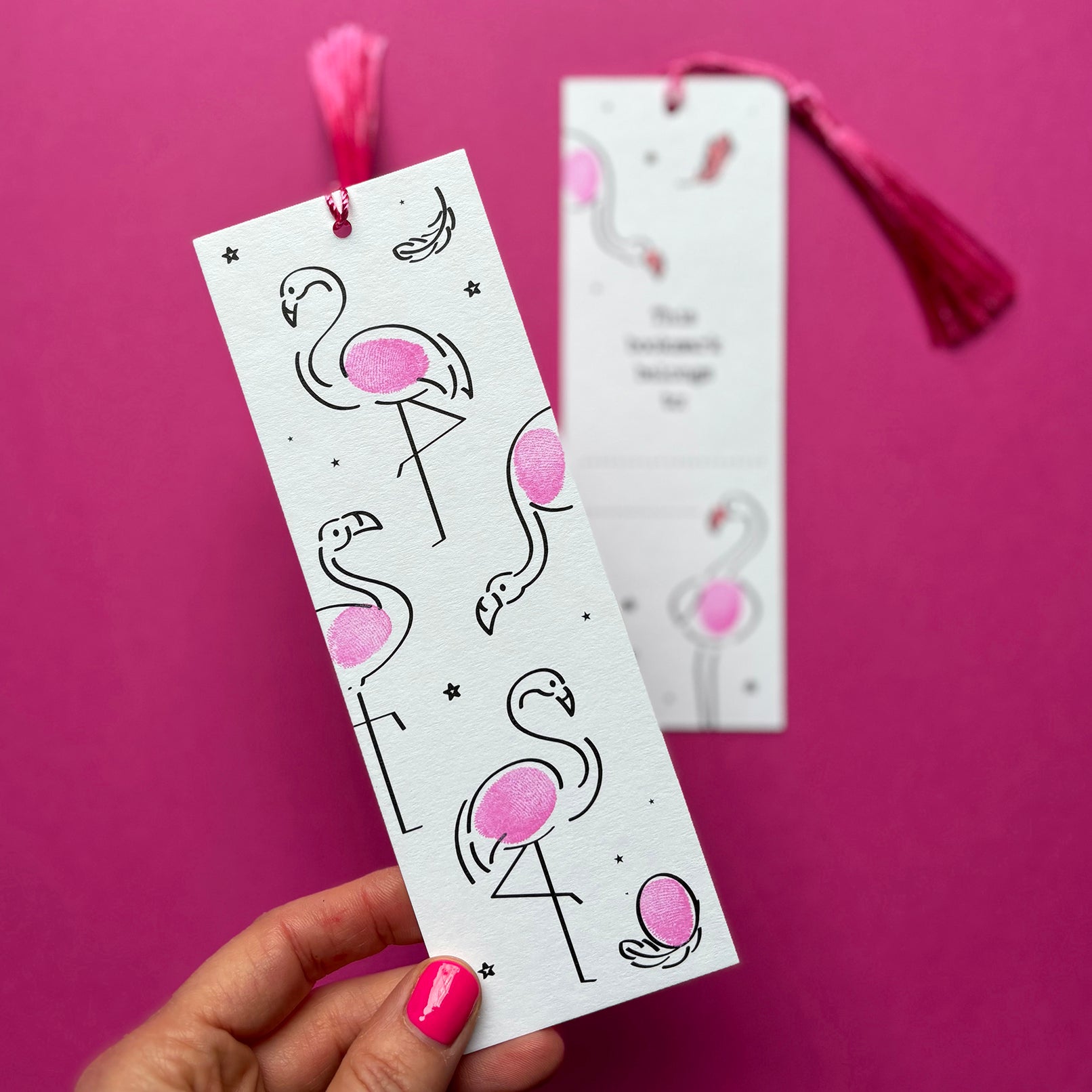 Animal Bookmark Kit – Festive Fingerprints