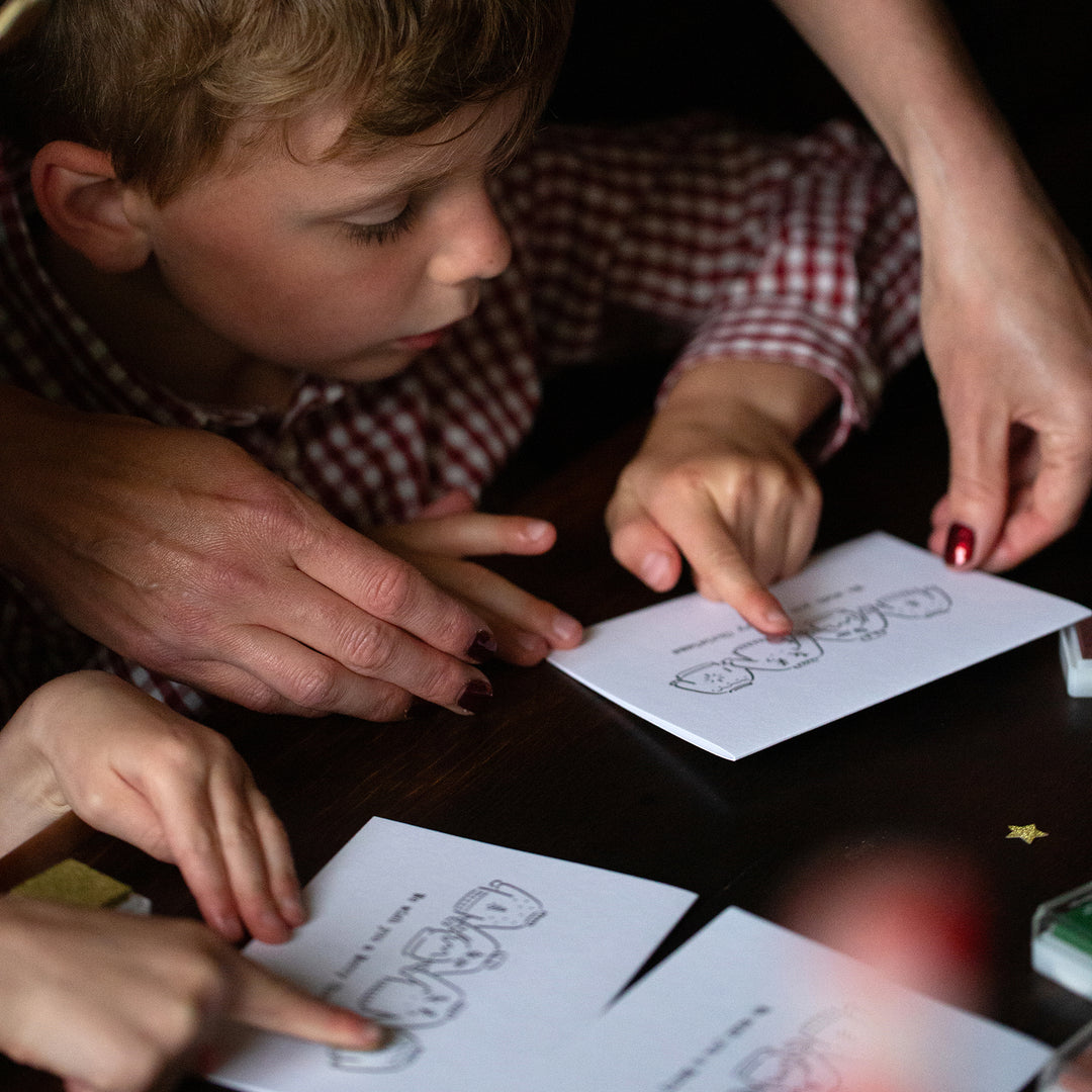 Christmas Jumper Family Card Making Kit