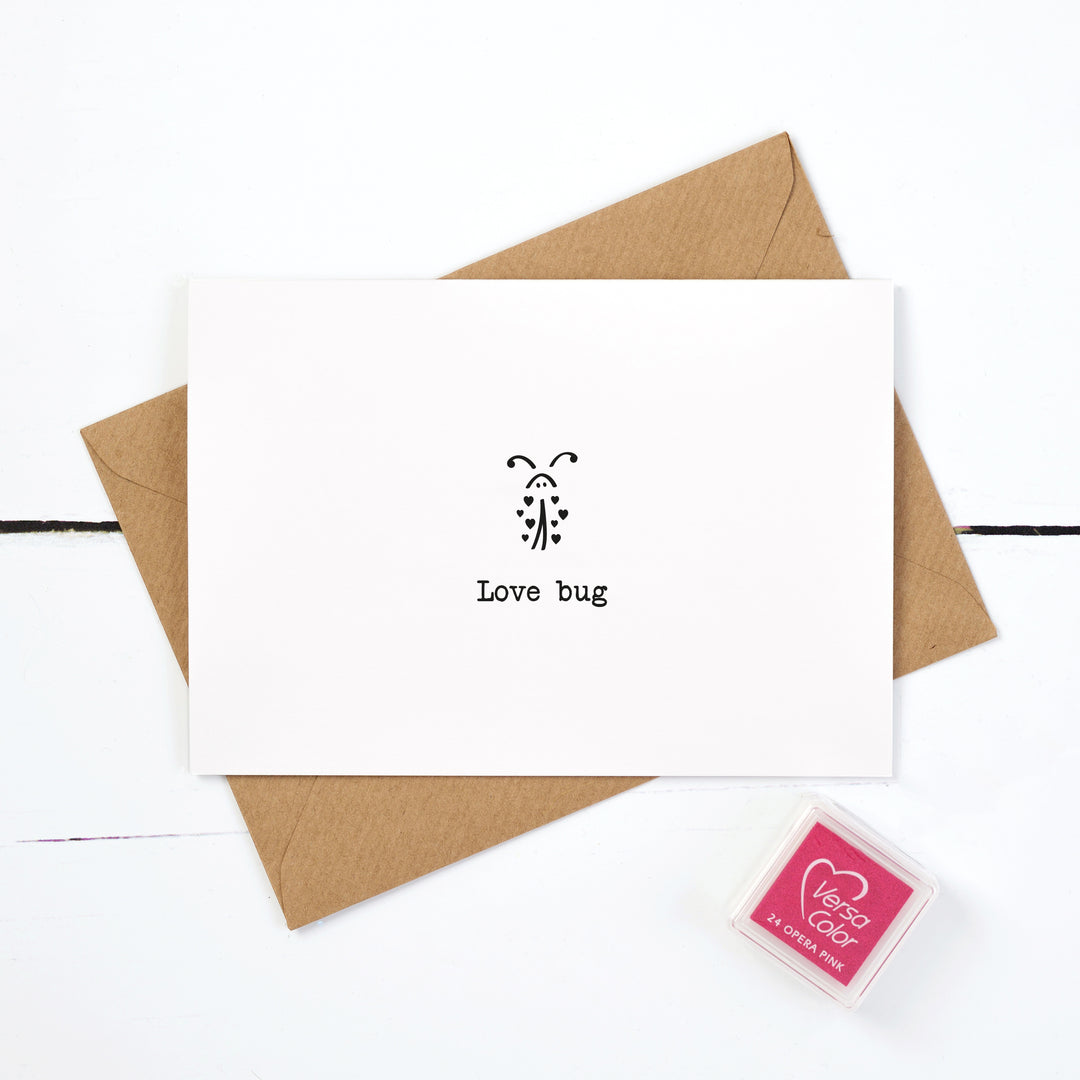 Little Love Bug Valentine Card Making Kit
