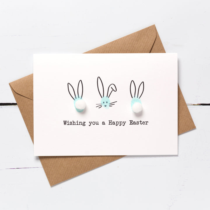 Easter Bunny Card Making Kit - Mint