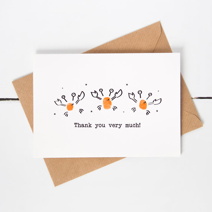 Little Nippers Thank You Card Making Kit