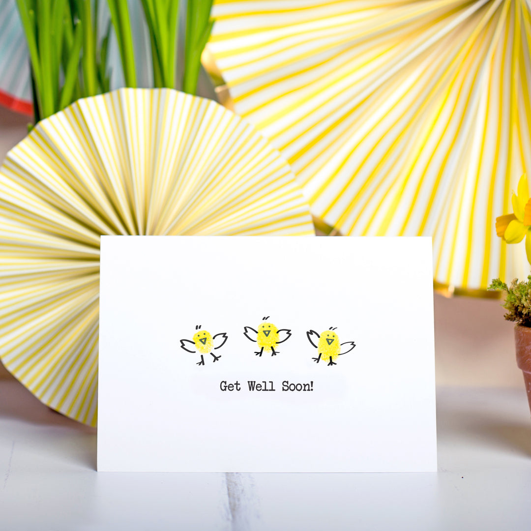 Get Well Soon Chick Card Making Kit