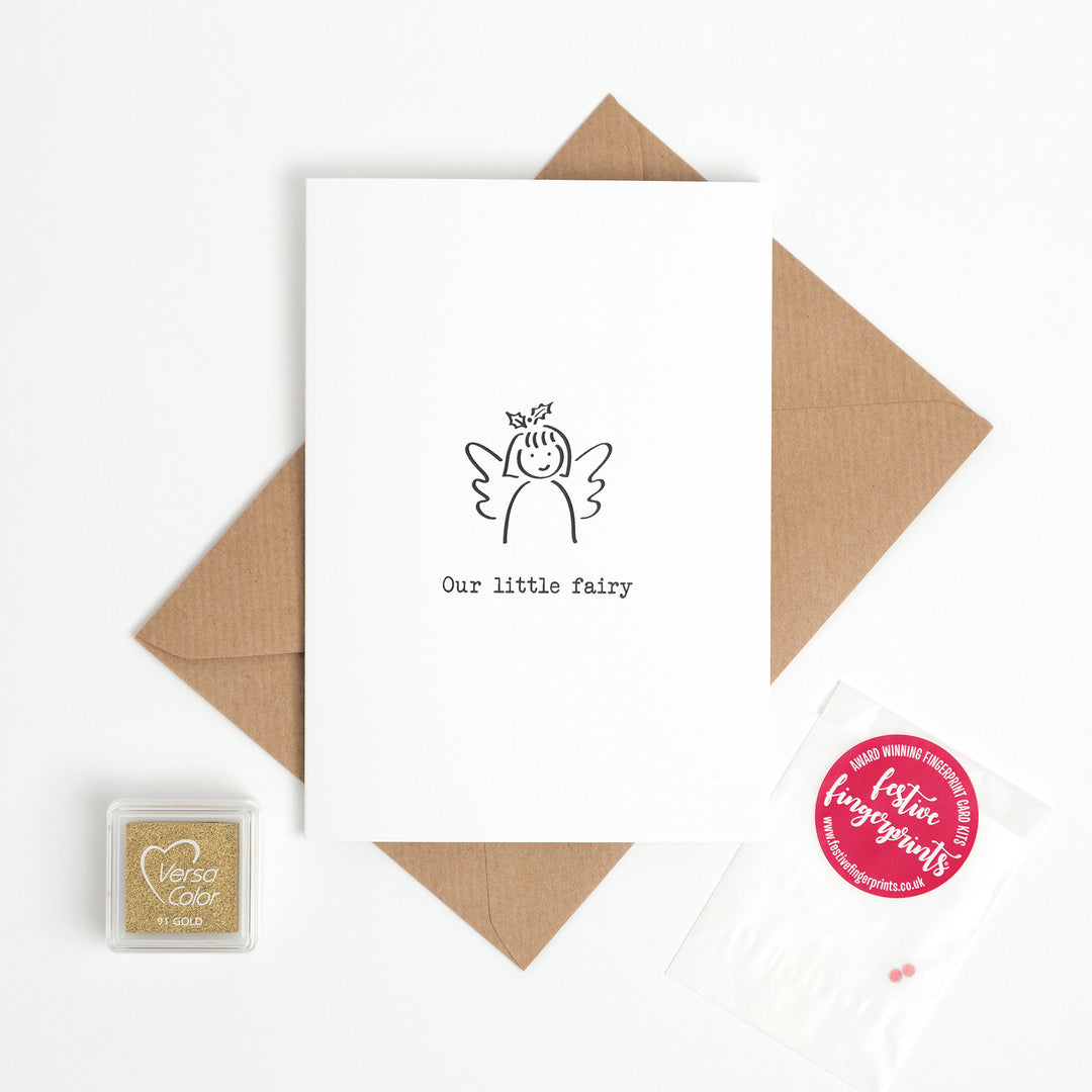 Our Little Fairy Christmas Card Making Kit