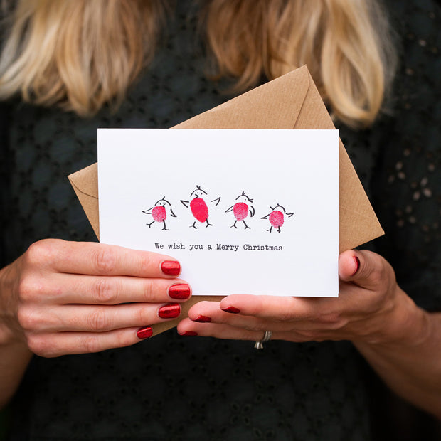 Robin Christmas Card Making Kit
