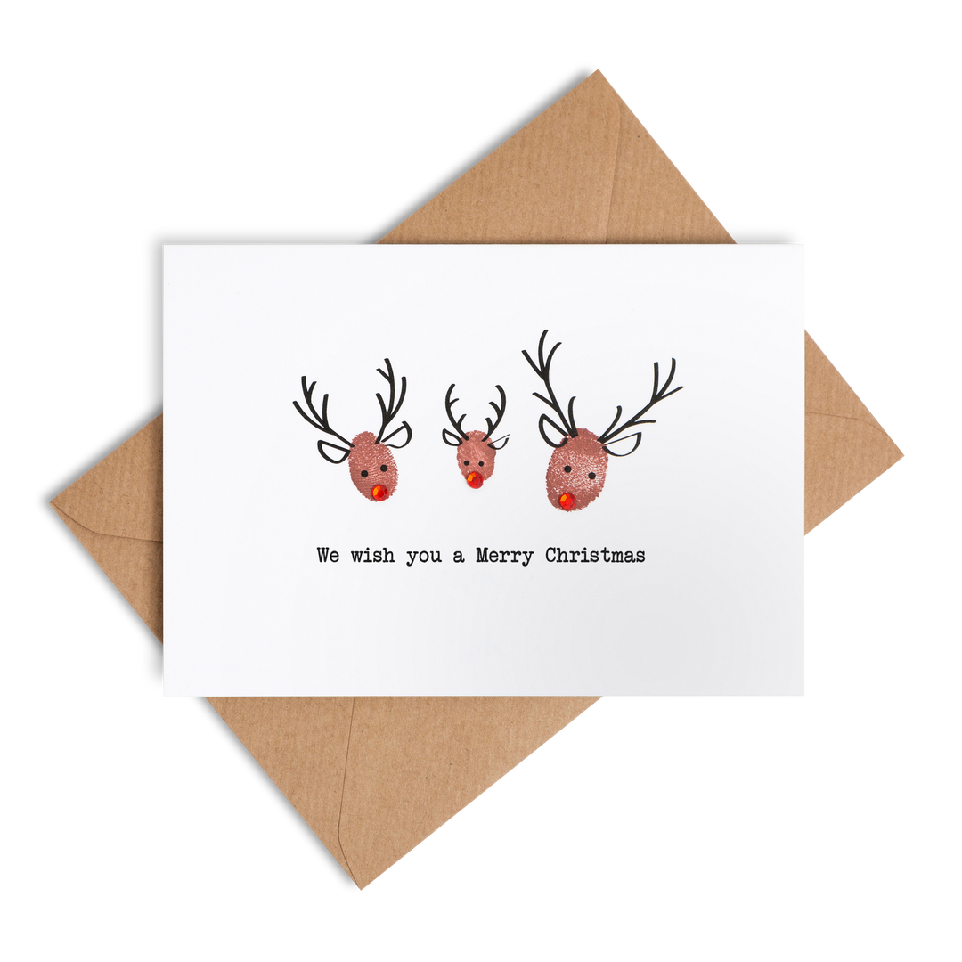 Our First Christmas Card Making Kit