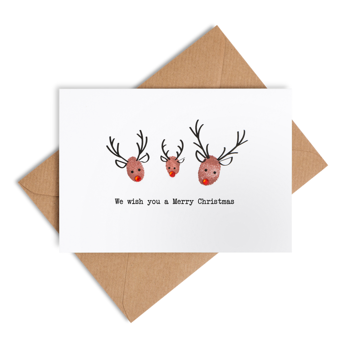 Our First Christmas Card Making Kit